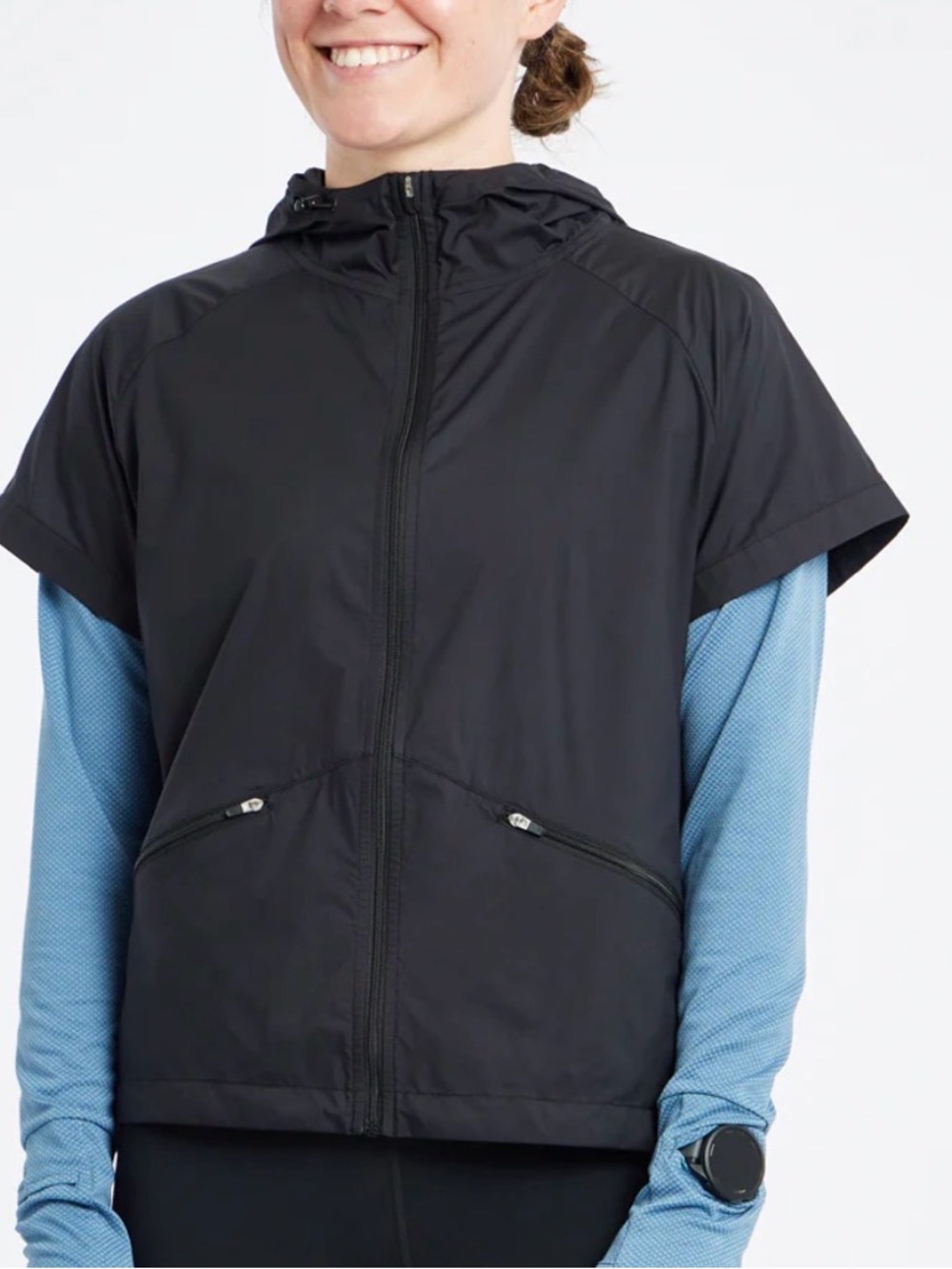 Oiselle Run Poncho. Sz M.  NWOT